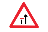 Left-hand lane
closed 